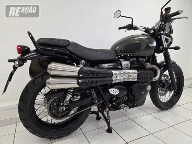 Street Scrambler 900 ABS 2017 / Reação Suzuki