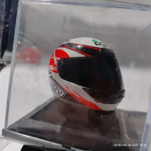 Coleção MotoGP, capacete Wainey Rainey.