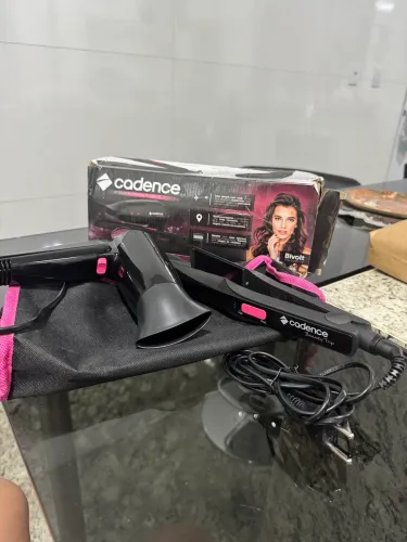Kit secador e prancha de cabelos