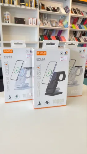 Bateria portátil 3 em 1 CARREGAMENTO RÁPIDO Turbo 42.5W 10000mAh