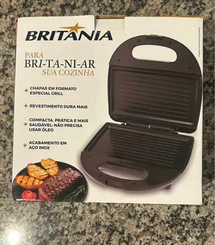 Grill Britânia: Prepare suas refeições de forma prática e saudável!