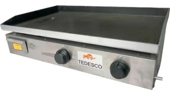 Chapa Industrial Tedesco 62cm á gás 