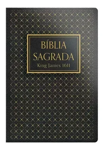 BÍBLIA SAGRADA SLIM KING JAMES 1611 - PRETA