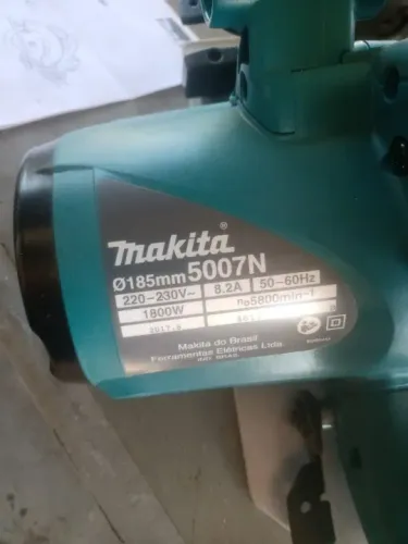 Serra Circular 5007N 185Mm 220V Makita + transformador de 220V para 110V