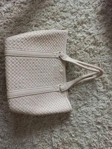 Bolsa de Ombro- Unissex - Bege - Unieco