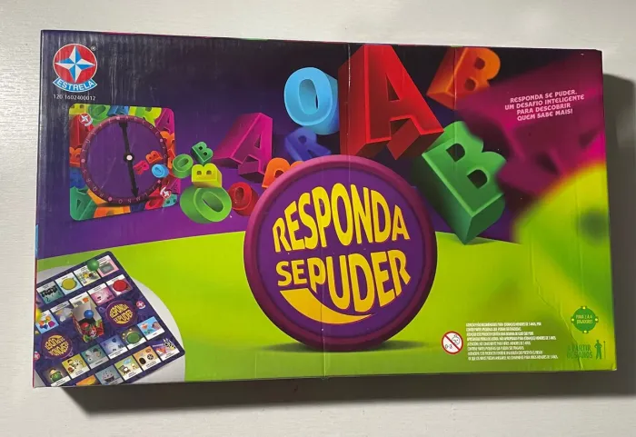 Jogo Responda se Puder - Estrela tabuleiro