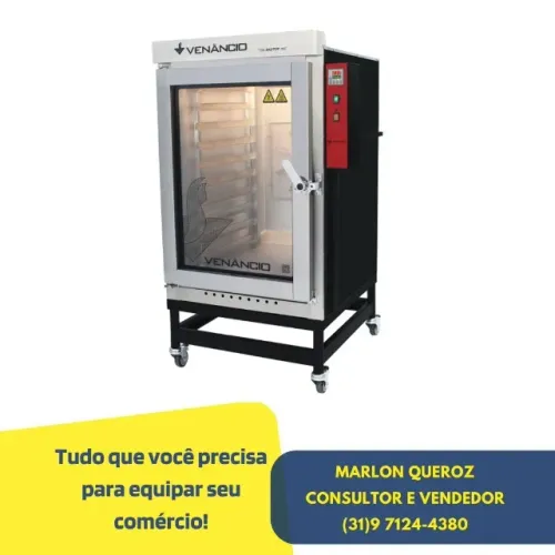 Forno 8 Esteiras Venâncio Turbo Novo