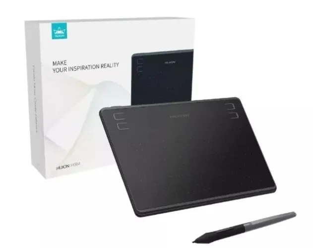 Mesa Digitalizadora Huion Hs64 Black (novo) Lojão da Kennedy