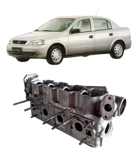 Cabeçote Retificado Corsa Astra 1.6 1.8 1996 2008 S/ Comando