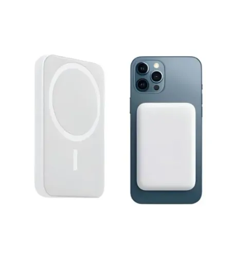Carregador Portátil Magnético para iPhone 5000 mAh