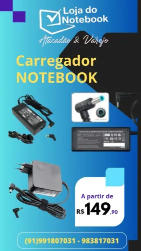Carregador Notebook - Venda e Atacado