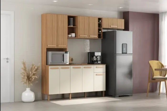 Armário de Cozinha 10 Portas 1 Gaveta direto da fabrica entregamos