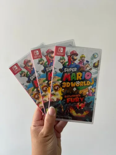 Super Mario 3D World Bowser Fury Nintendo Switch Lacrado 