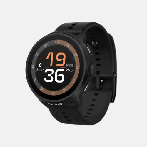 Relógio Suunto Run - Silicone Preto
