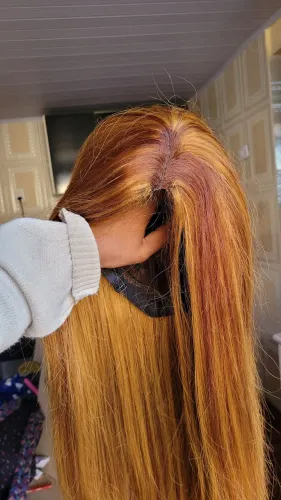 Peruca tipo cabelo humano