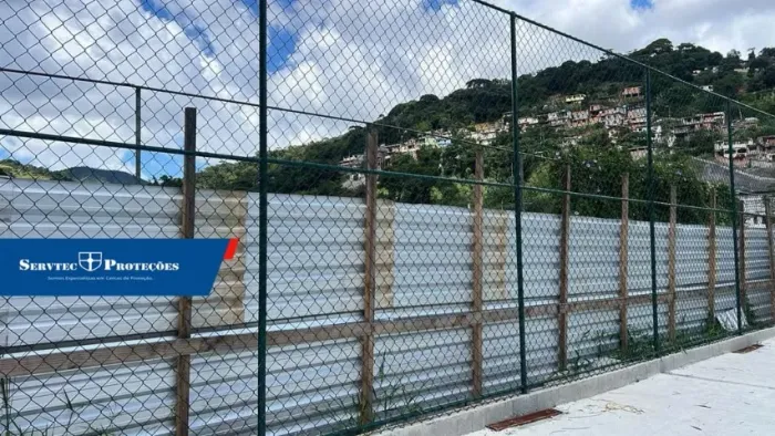 Cerca para Quadra de Futebol - Alambrado Completo