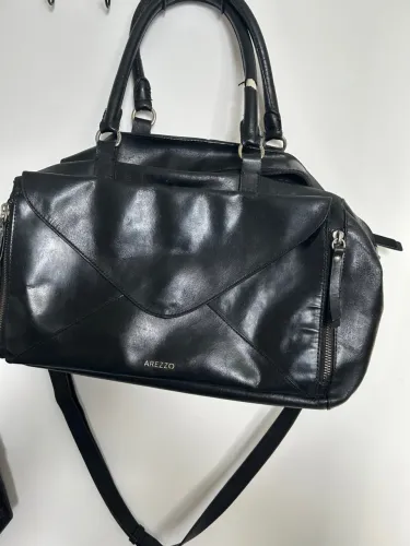 Bolsa Arezzo de Couro Preta