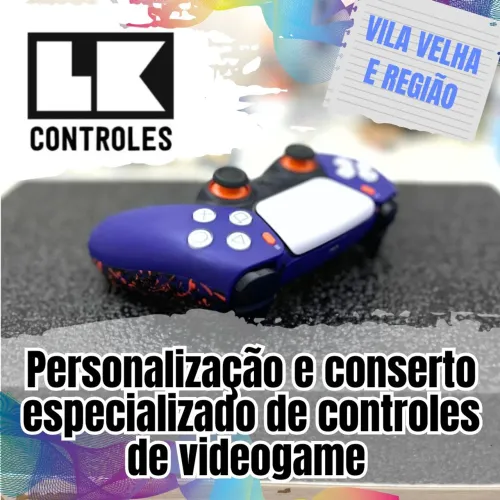 Conserto e personalização de controles