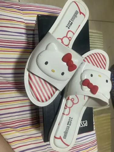 Sandália Melissa Hello Kitty
