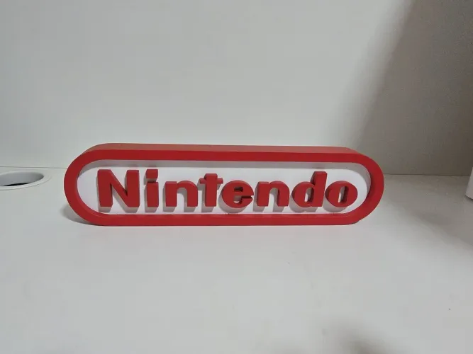 Placa Decorativa Nintendo