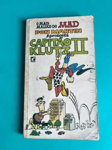 Livro Mad De Bolso Capitao Klutz Ii Don Martin Ed. Record