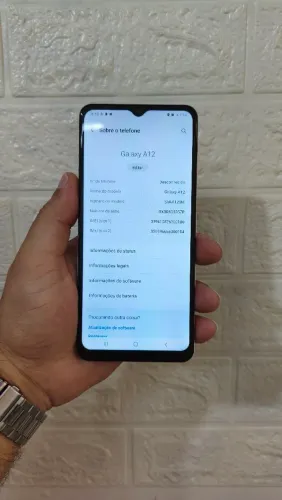 Vendo Samsung A12 - 64gb Seminovo
