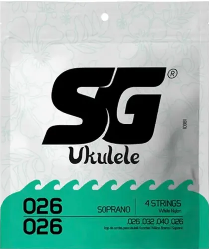 Encordoamento SG Cordas para Ukulele Soprano e Tenor