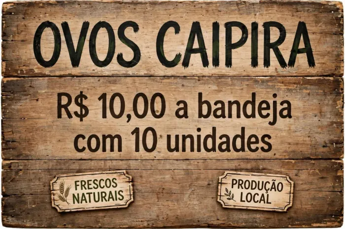 Ovos caipiras