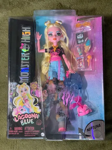 Monster High Lagoona Blue Core Refresh G3 1ª Wave Lacrada