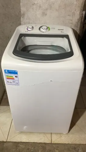 Máquina de lavar roupas Consul 9kg semi nova no plástico toda original