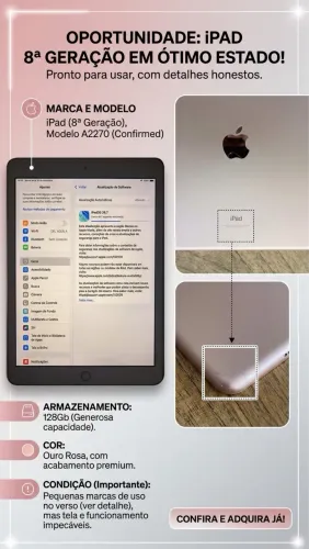 iPad A2270 128GB Rose