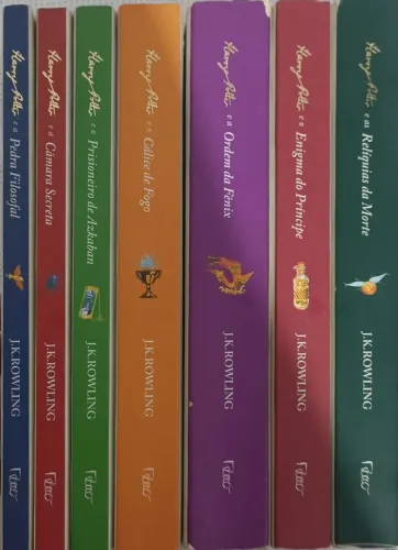 Coleção Completa Harry Potter - 7 Livros (Editora Rocco) - Excelente Estado