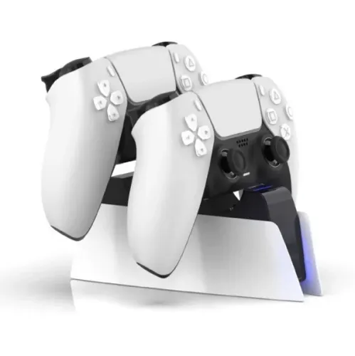 Carregue dois controles ao mesmo tempo | Base PS5