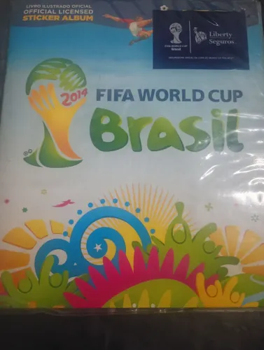 Copa álbum copa 2014 completo falta 5 figurinhas só 