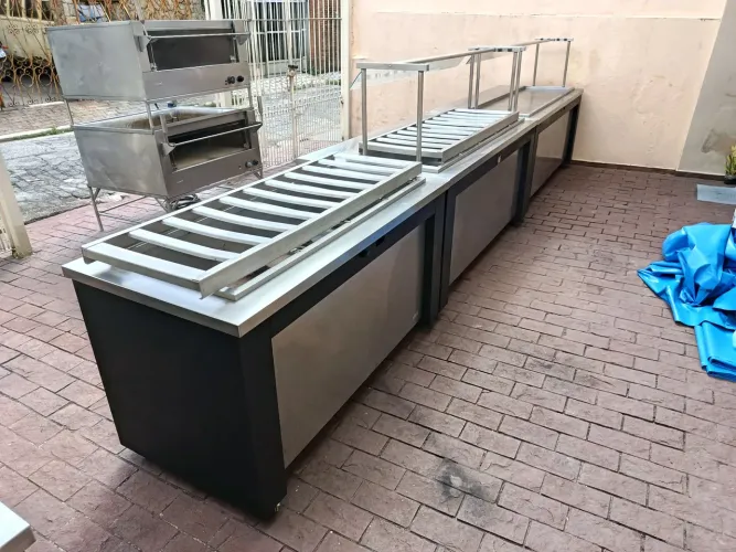 Vendo kit completo para Restaurante Buffet completo mais forno