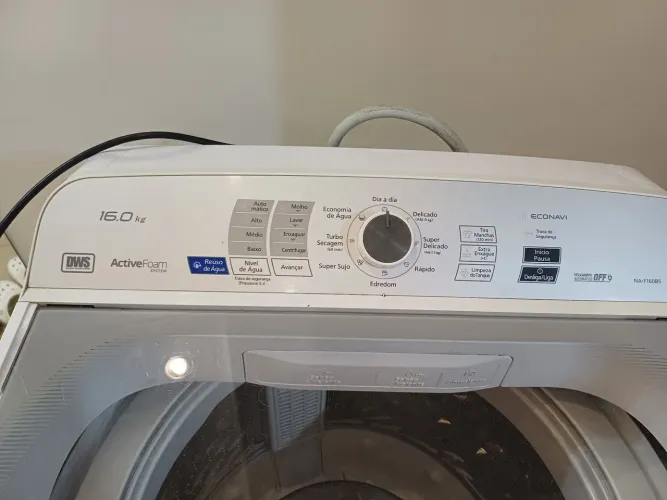 Máquina De Lavar Panasonic 16kg Branca