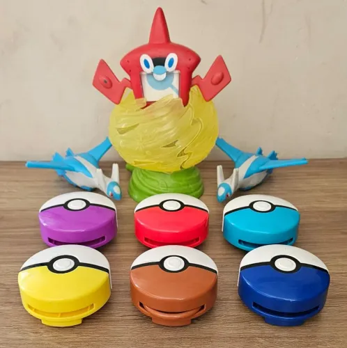 Brinquedos Bonecos da coleção Pokémon do Mc Donald's Lote com dez