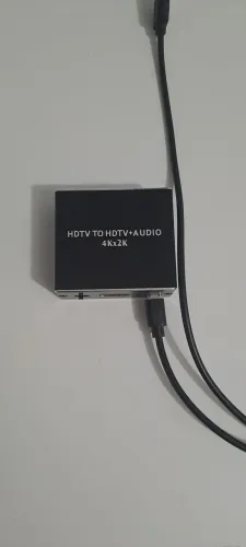 Extrator hdmi ele é 4k 30hz, 1080p 60hz, 2k
