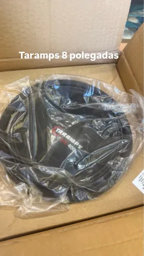 Alto falante taramps 8 polegadas