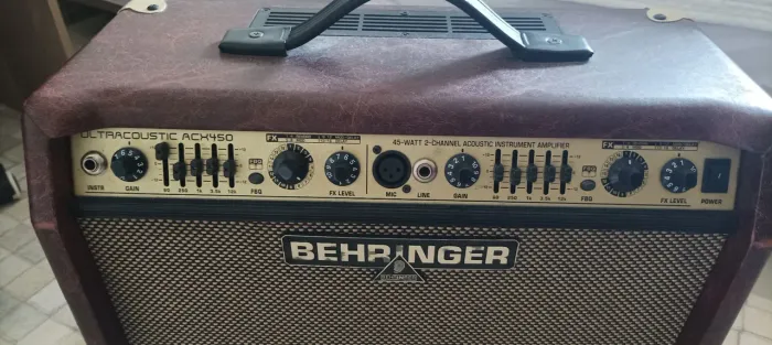 Amplificador Violão Behringer Ultracoustc ACX450