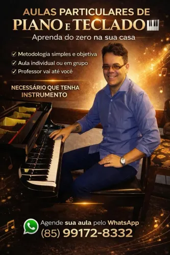Aulas Teclado e Piano 