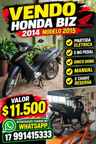 Vendo Honda Biz