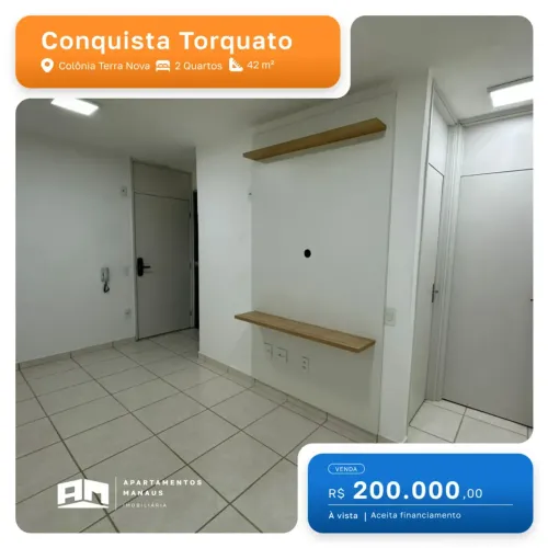 Condomínio Conquista Torquato 2 Quartos 1º Andar