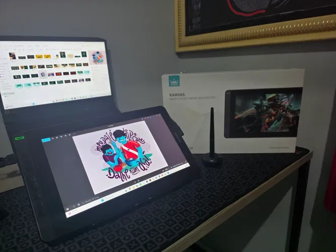Mesa digitalizadora huion kanvas 13