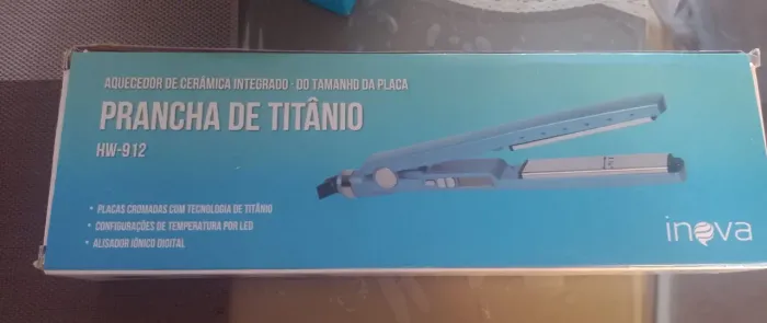 Prancha de cabelo