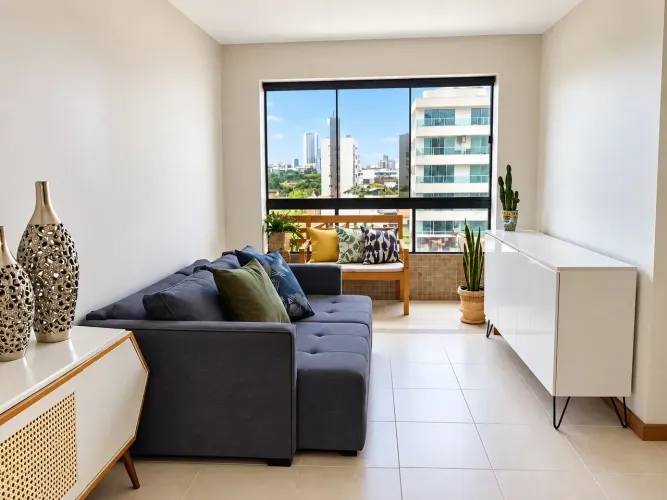 Vendo apartamento com dois quartos localizado na Praia dos Cavaleiros - RJ.