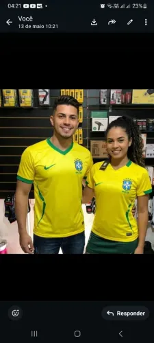 Vamos comprar sua camisa do brasil
