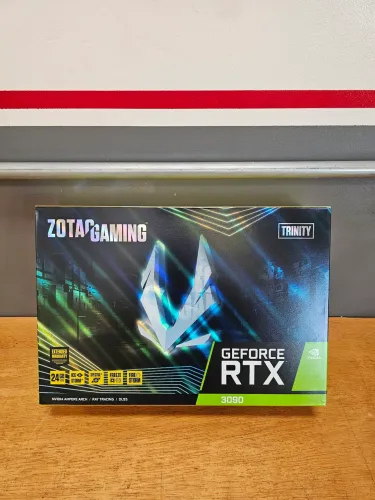 RTX 3090 ZOTAC TRINITY 24GB - ESTADO DE NOVA | ALTO DESEMPENHO