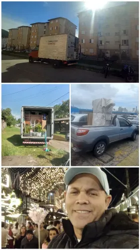 Carretos e mudanças ! Ponto no Guarujá 