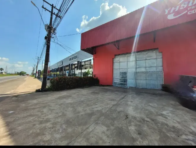 Lene Pegado Vende Galpão sobre Terreno de 14.00 x 65.00 na Br 316 Km 24 Benevides